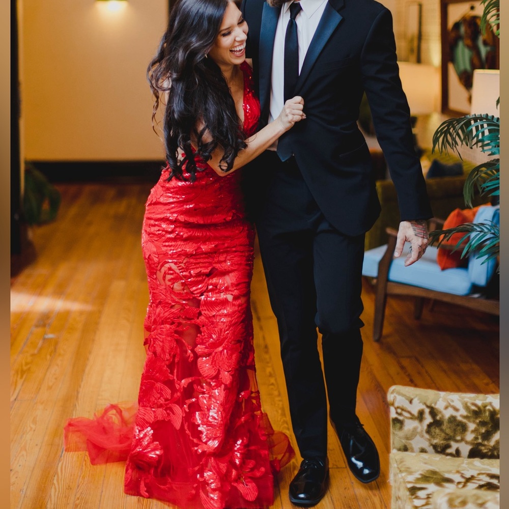 Red Jovani Formal Gown